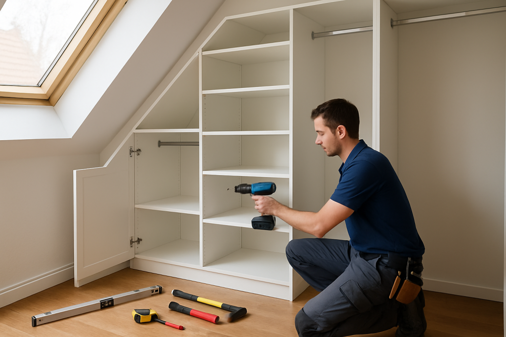 Schränke für Schrägen