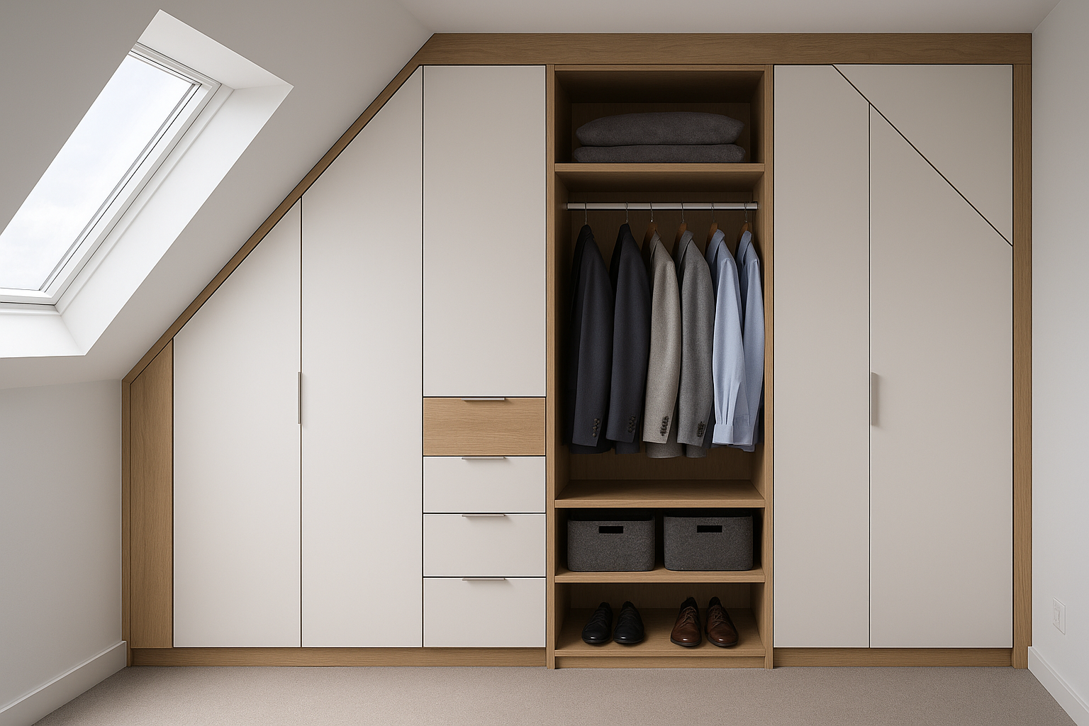 Schranklösungen Dachschrägen